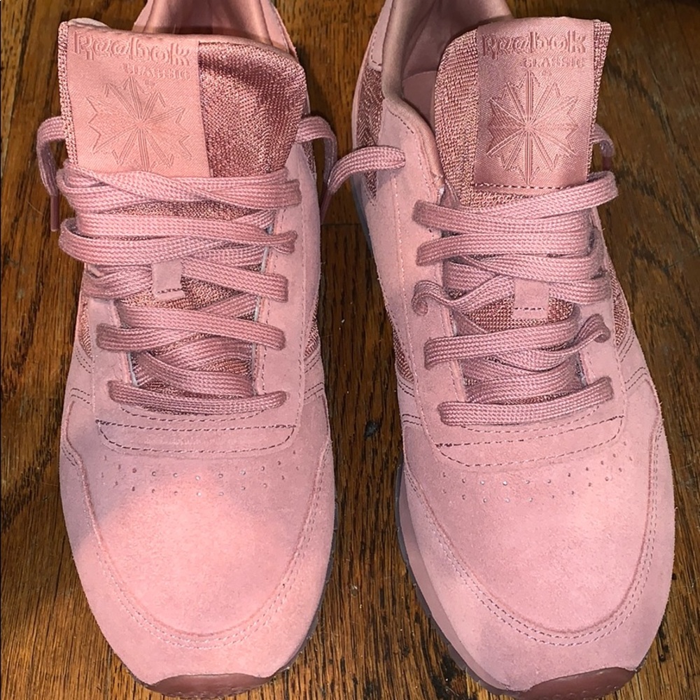 Pink Reebok Sneakers